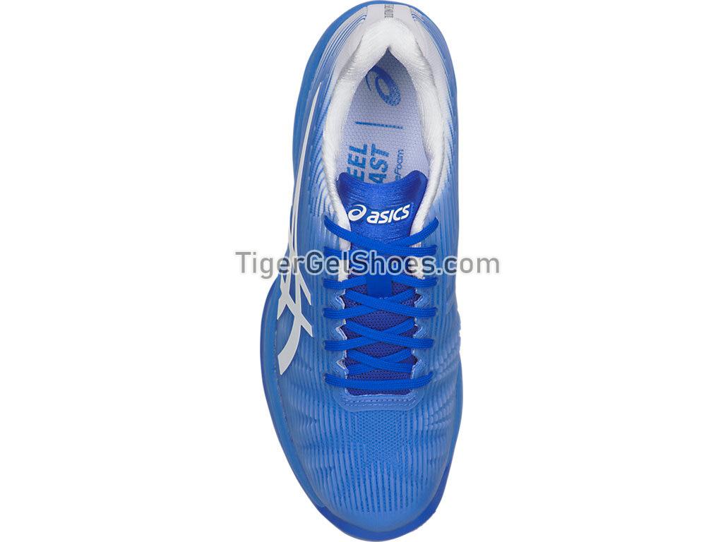Asics Solution Speed FF Blue Coast/White 1042A002-411 Womens Tennis Shoes