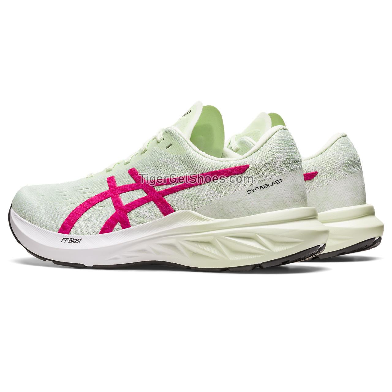 Asics Dynablast 3 Whisper Green/Pink Rave 1012B289-300 Womens Shoes