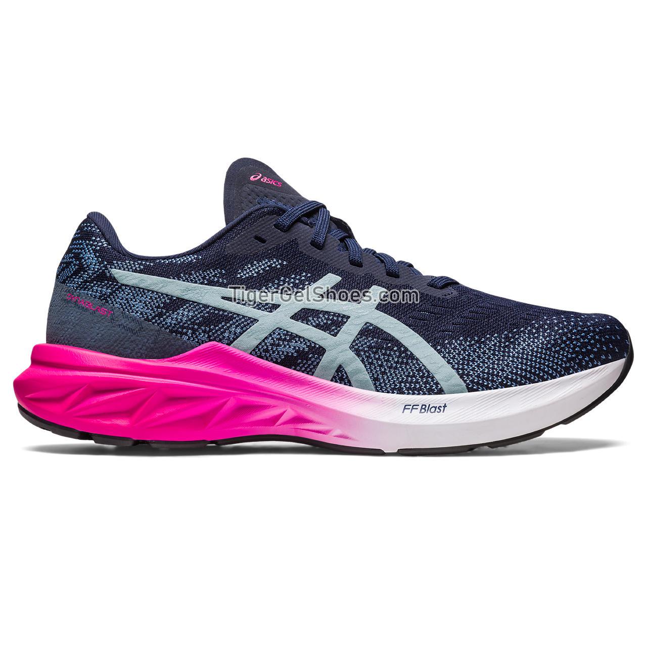 Asics Dynablast 3 Midnight/Light Steel 1012B289-402 Womens Shoes