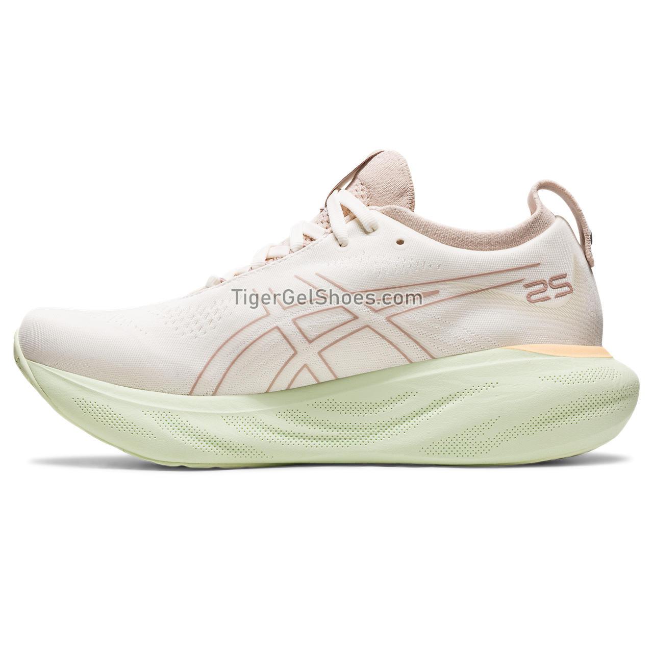 Asics Gel-nimbus 25 Cream/Fawn 1012B356-100 Womens Shoes