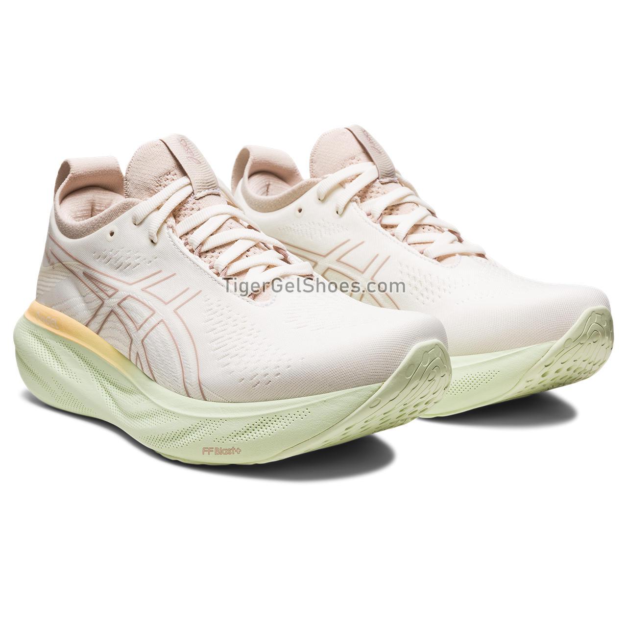 Asics Gel-nimbus 25 Cream/Fawn 1012B356-100 Womens Shoes