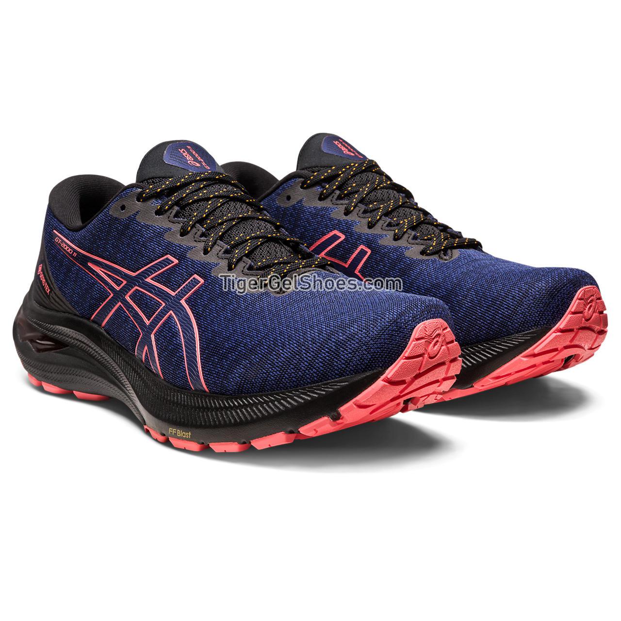 Asics Gt-2000 11 Gtx Black/Indigo Blue 1012B304-003 Womens Shoes