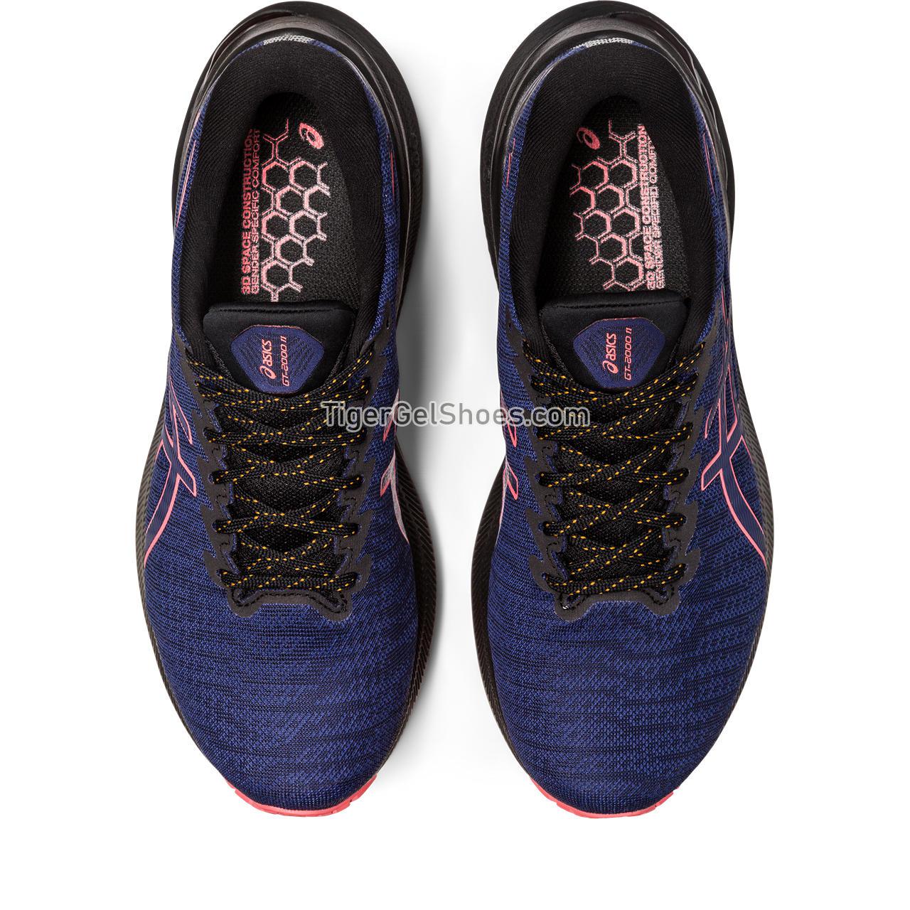 Asics Gt-2000 11 Gtx Black/Indigo Blue 1012B304-003 Womens Shoes