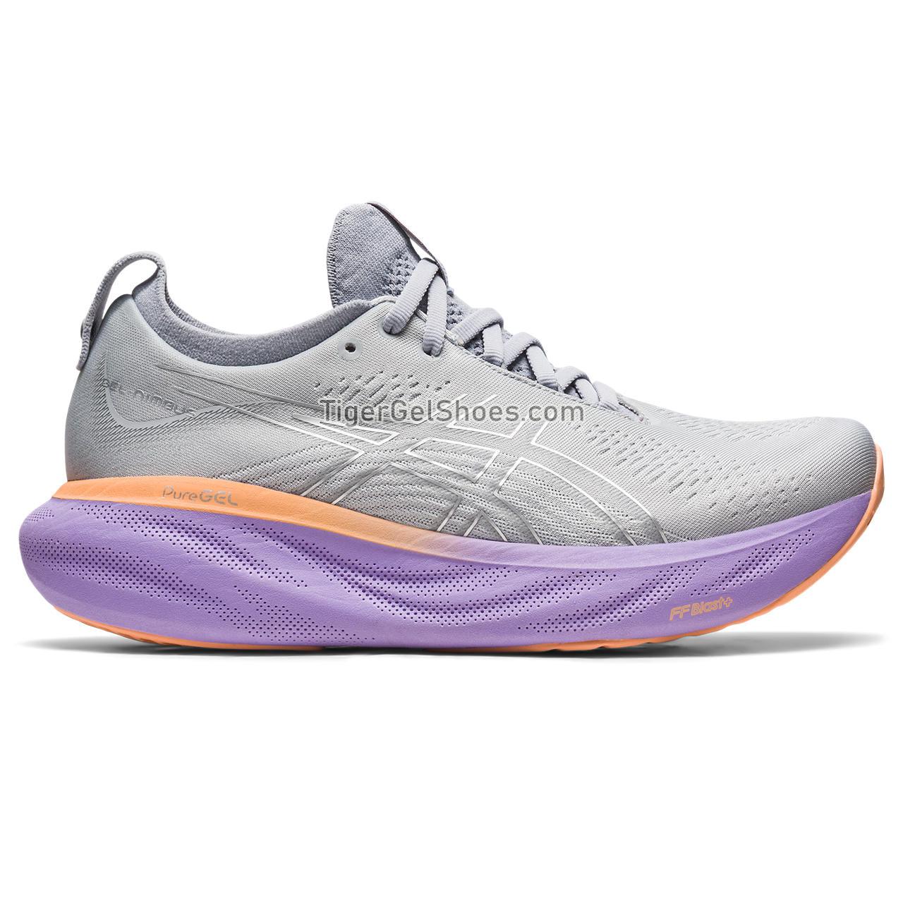 Asics Gel-nimbus 25 (d) Piedmont Grey/Pure Silver 1012B437-021 Womens Shoes