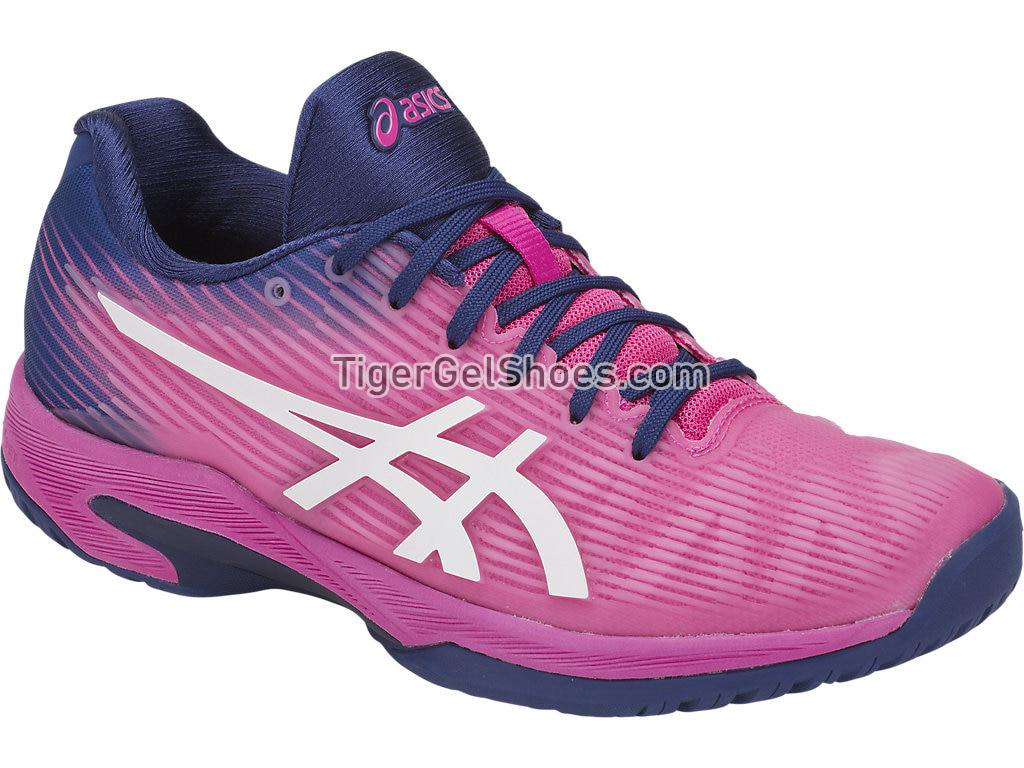 Asics Solution Speed FF Pink Glow/White 1042A002-700 Womens Tennis Shoes