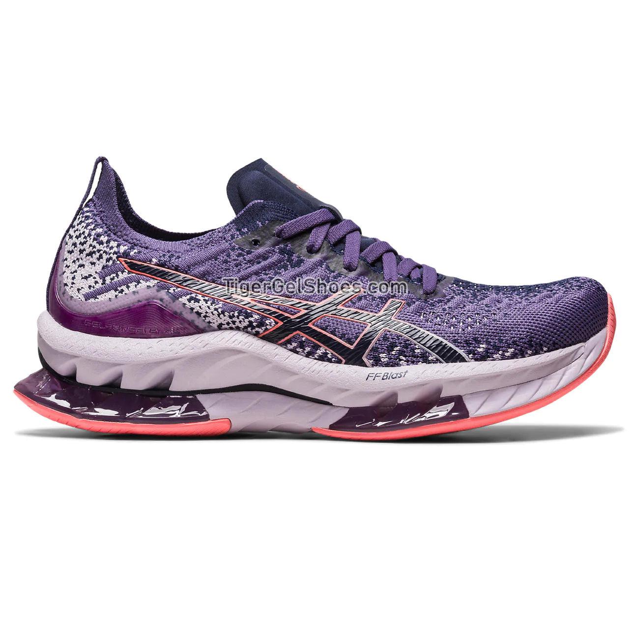 Asics Gel-kinsei Blast Dusty Purple/Papaya 1012B068-501 Womens Shoes