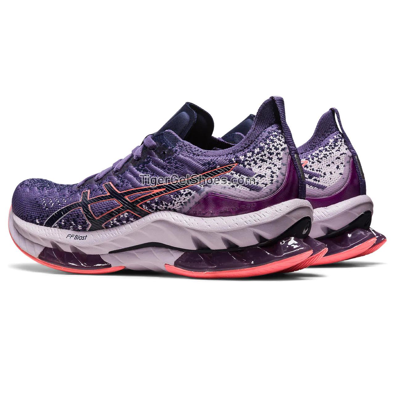 Asics Gel-kinsei Blast Dusty Purple/Papaya 1012B068-501 Womens Shoes