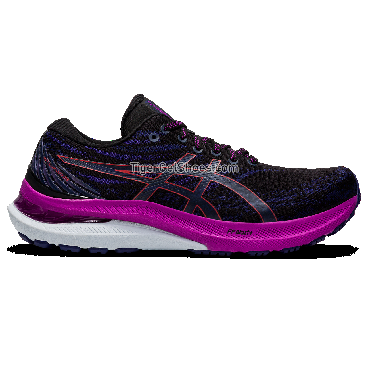 Asics Gel-kayano 29 (d) Black/Red Alert 1012B297-003 Womens Shoes