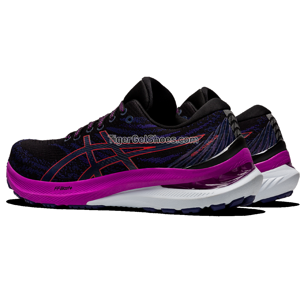Asics Gel-kayano 29 (d) Black/Red Alert 1012B297-003 Womens Shoes