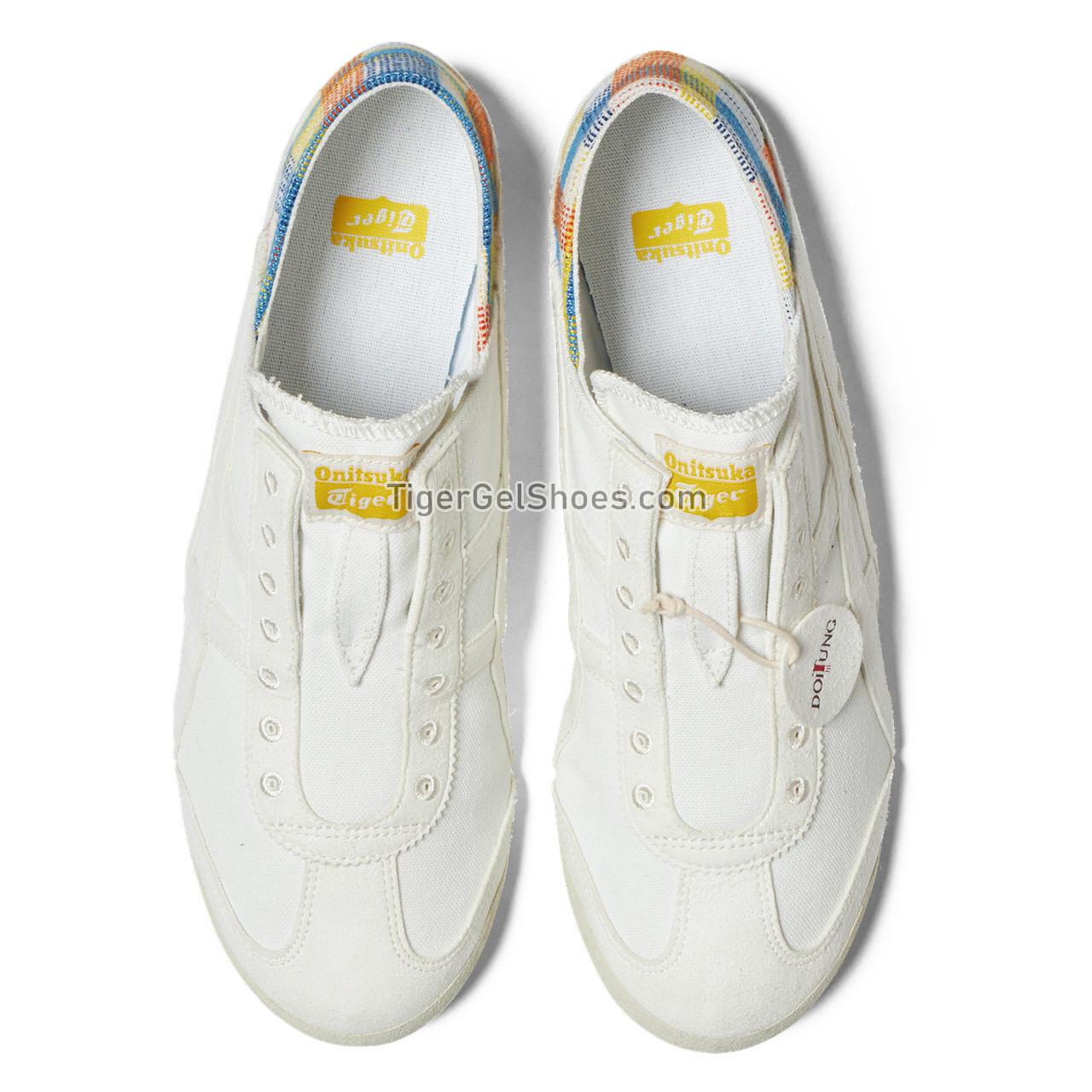Onitsuka Tiger Mexico 66 Paraty Cream/Cream 1183C182-100 Mens Womens Shoes