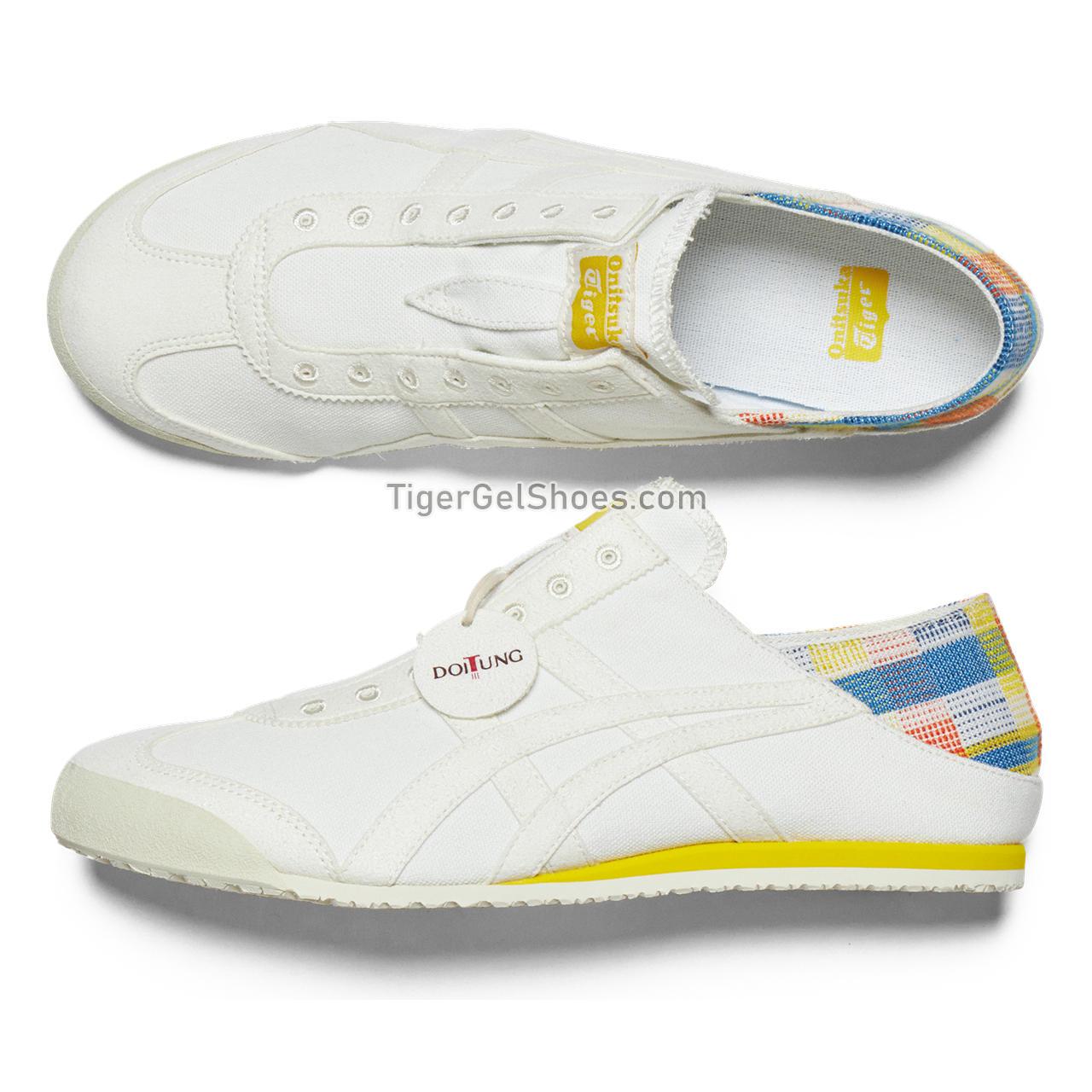 Onitsuka Tiger Mexico 66 Paraty Cream/Cream 1183C182-100 Mens Womens Shoes