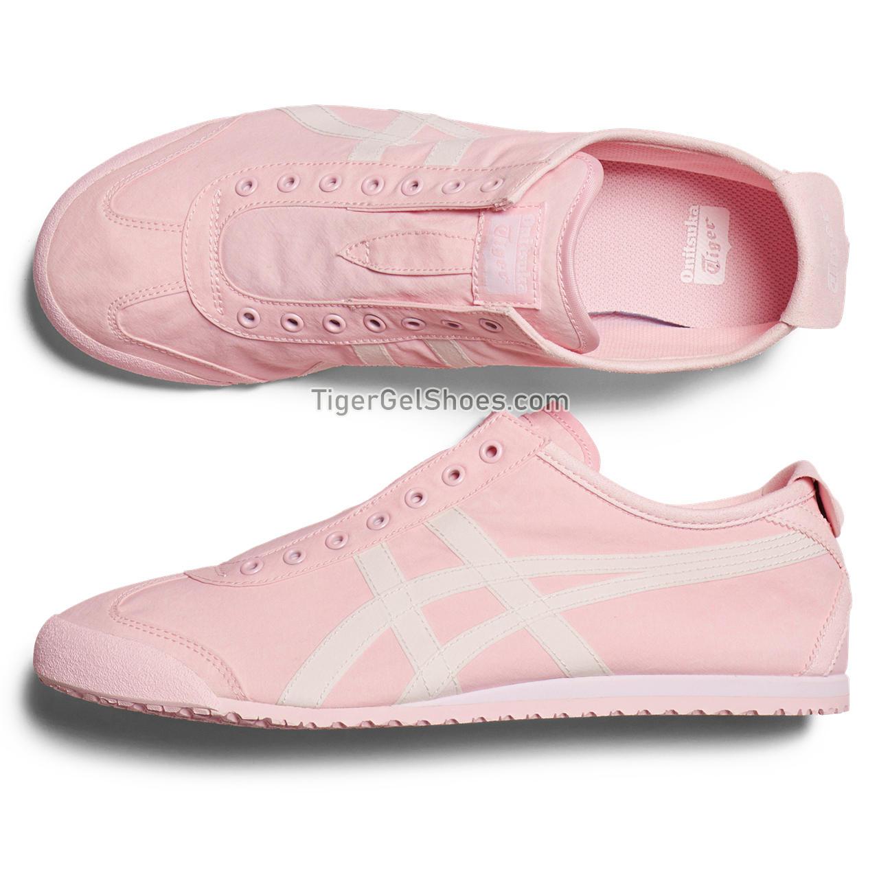 Onitsuka Tiger Mexico 66 Slip-on Pink/White 1183B603-700 Mens Womens Shoes