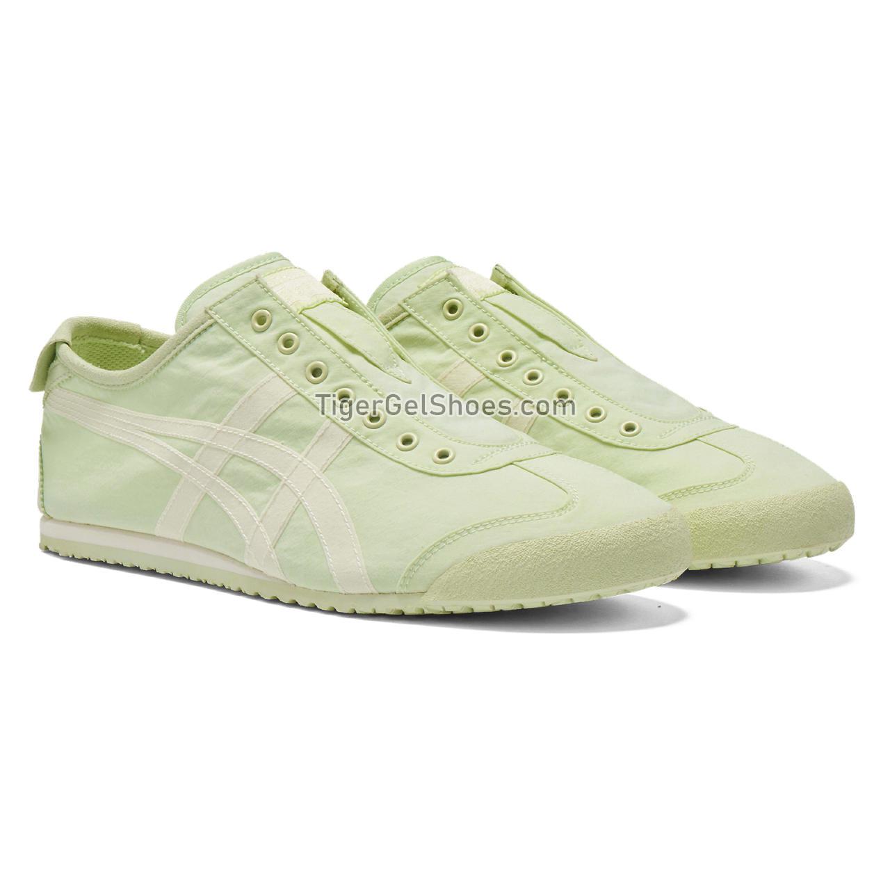 Onitsuka Tiger Mexico 66 Slip-on Green/Cream 1183B603-303 Mens Womens Shoes