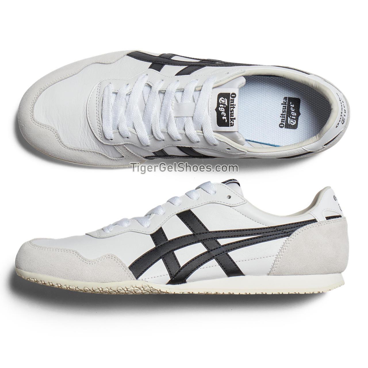 Onitsuka Tiger Serrano White/Black 1183C197-100 Mens Womens Shoes