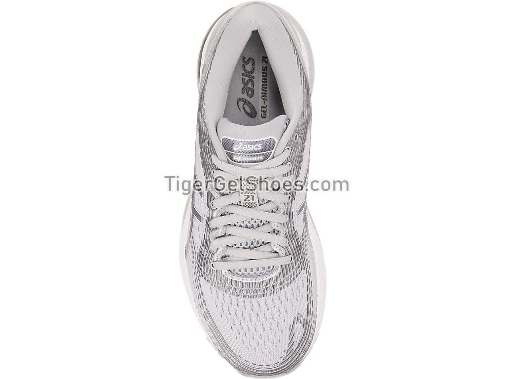 Asics GEL-Nimbus 21 (D) Mid Grey/Silver 1012A155-020 Womens Running Shoes