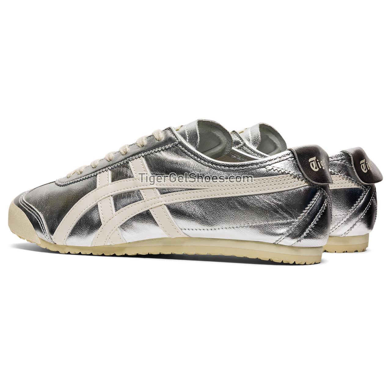 Onitsuka Tiger Mexico 66 Silver/Off-white 1183B566-021 Mens Womens Shoes
