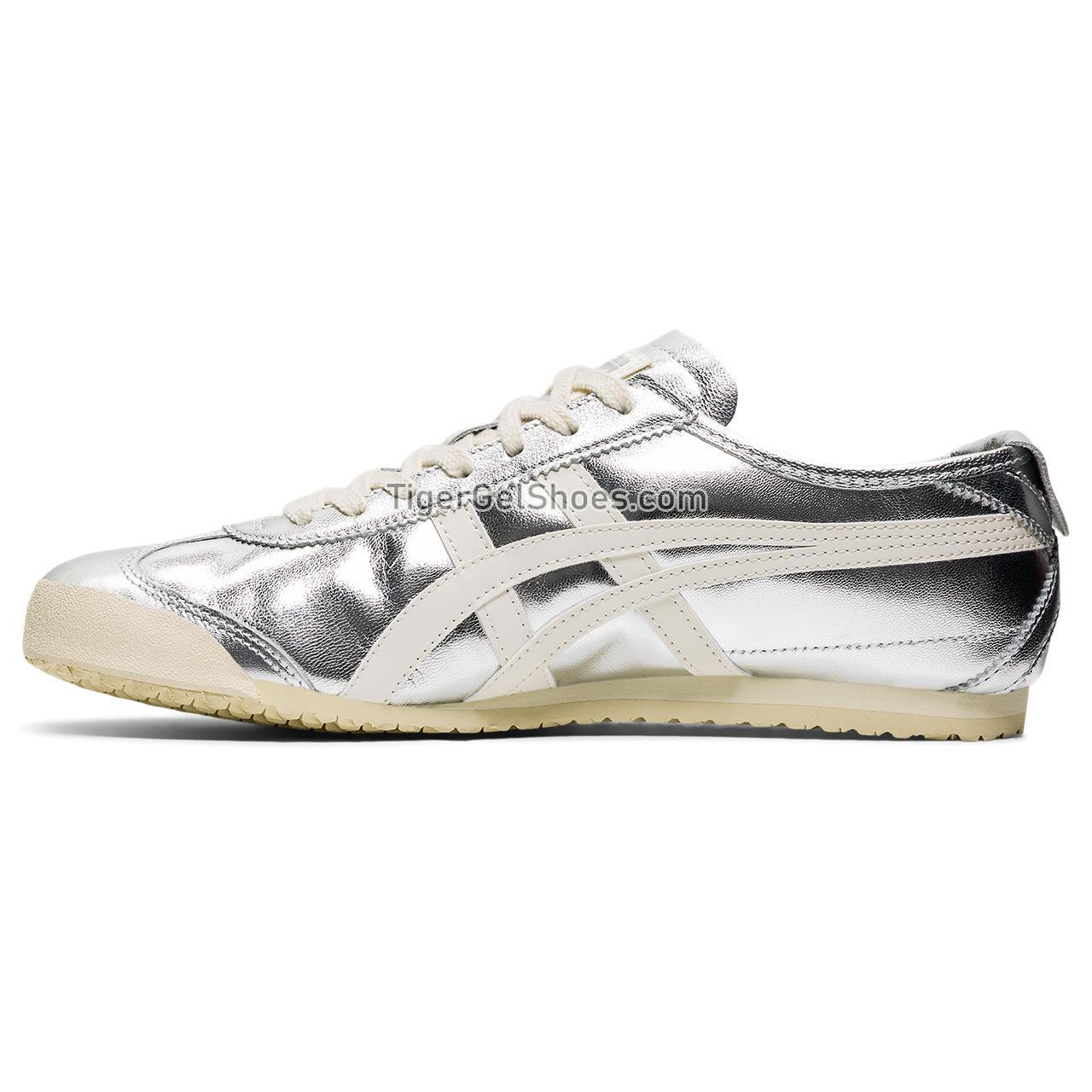 Onitsuka Tiger Mexico 66 Silver/Off-white 1183B566-021 Mens Womens Shoes