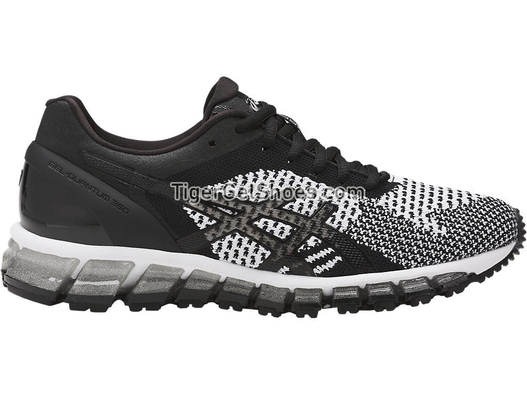 Asics GEL-Quantum 360 Knit Black/White/Silver T778N-9001 Womens Running Shoes