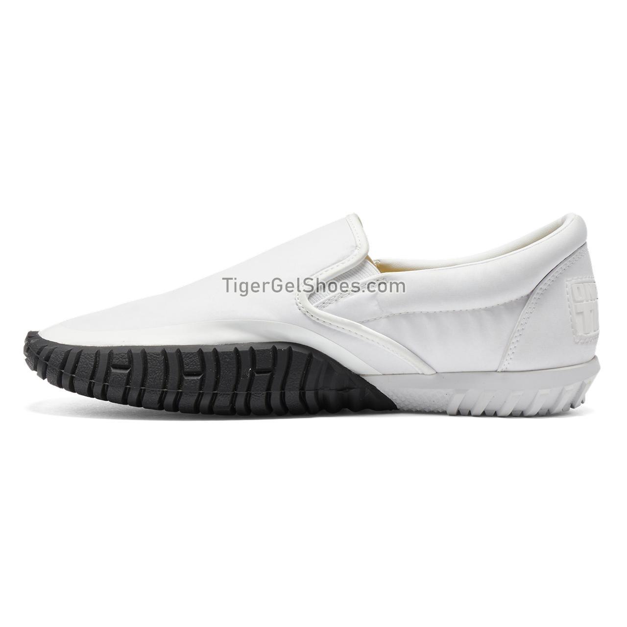 Onitsuka Tiger Duck Tiger Slip-on White/Black 1183C224-100 Mens Womens Shoes