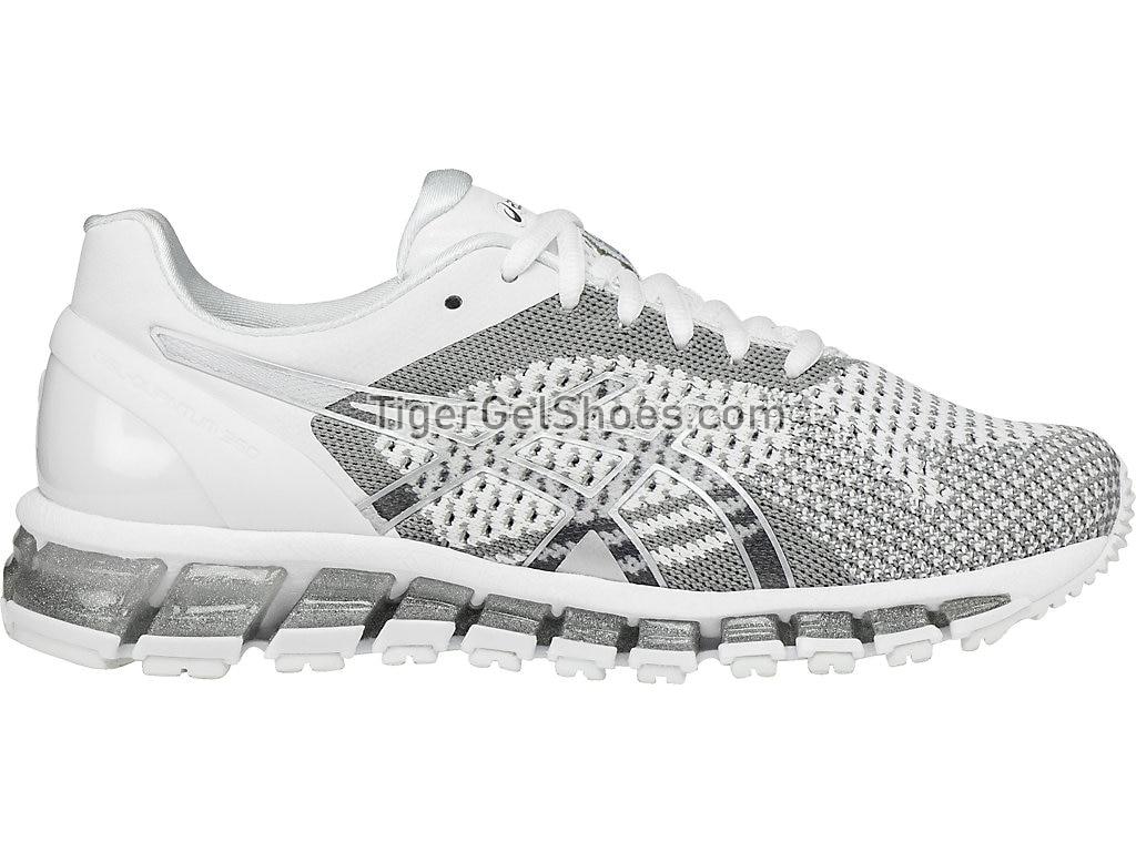 Asics GEL-Quantum 360 Knit White/Snow/Silver T778N-0100 Womens Running Shoes