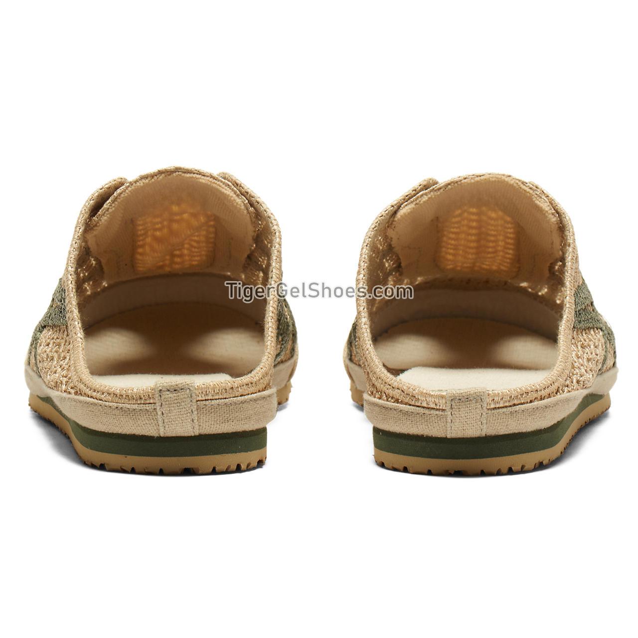 Onitsuka Tiger Mexico 66 Sabot Beige/Green 1183C123-252 Mens Womens Shoes