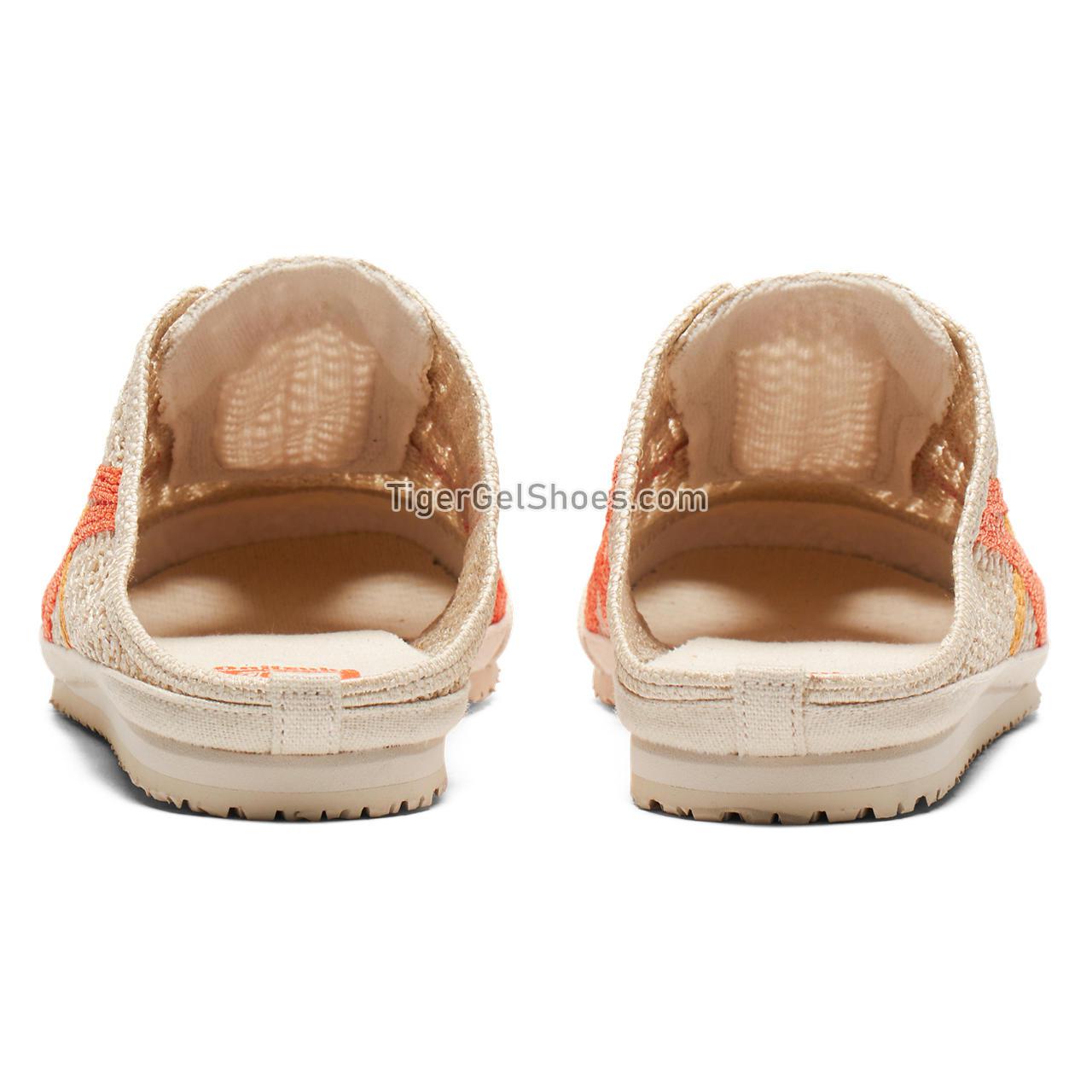 Onitsuka Tiger Mexico 66 Sabot Oatmeal/Habanero 1183C123-251 Mens Womens Shoes