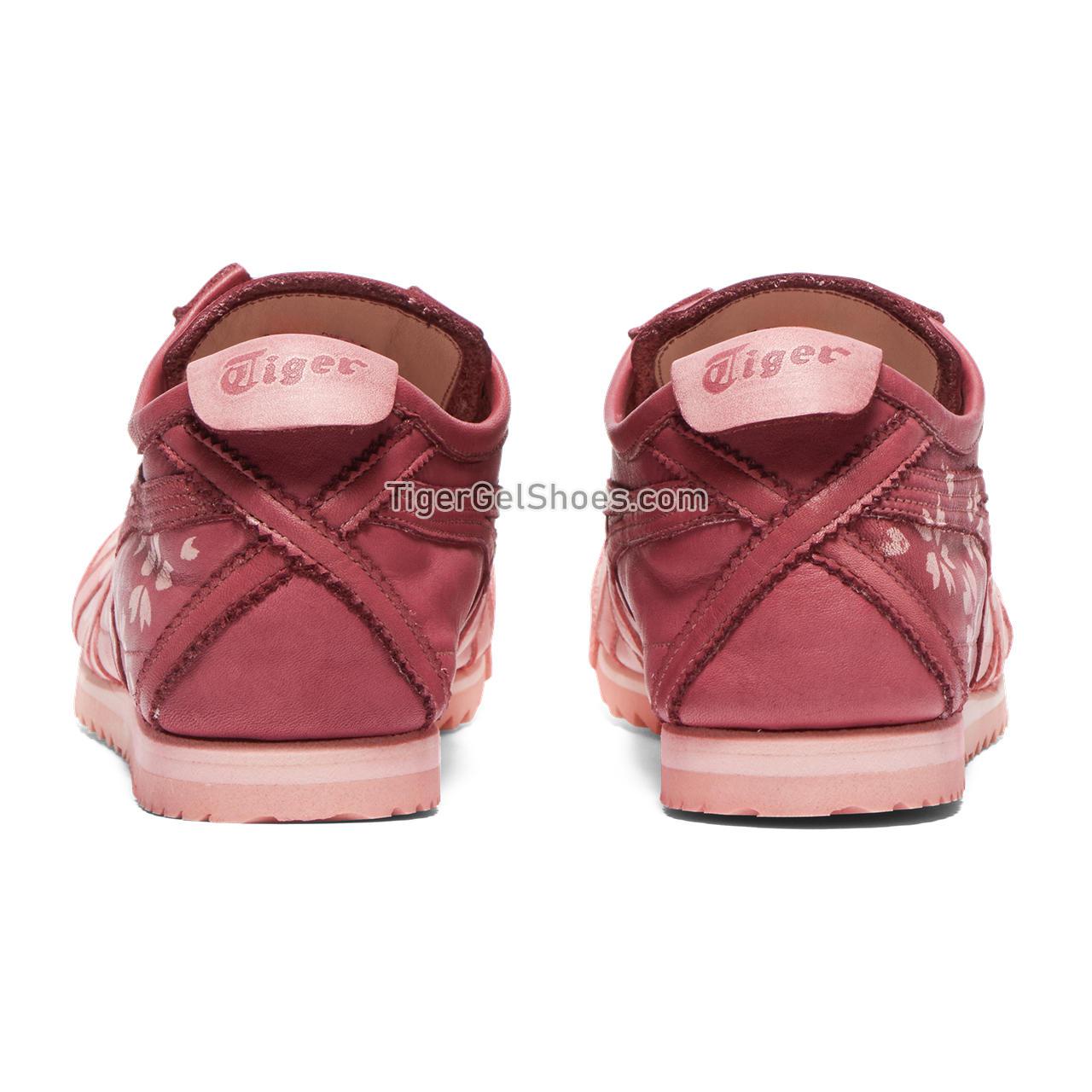 Onitsuka Tiger Mexico 66 Deluxe Ginger-peach/Dark-cherry 1182A631-700 Mens Womens Shoes