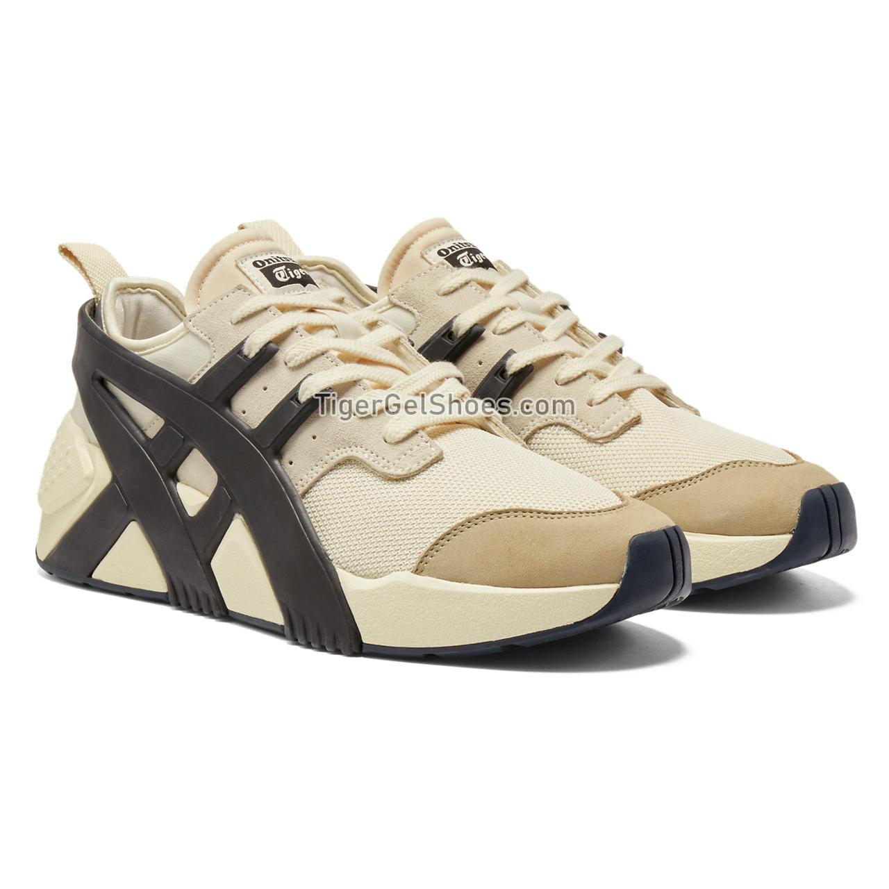 Onitsuka Tiger Big Logo Trainer 2.0 Birch/Black 1183A795-200 Mens Womens Shoes