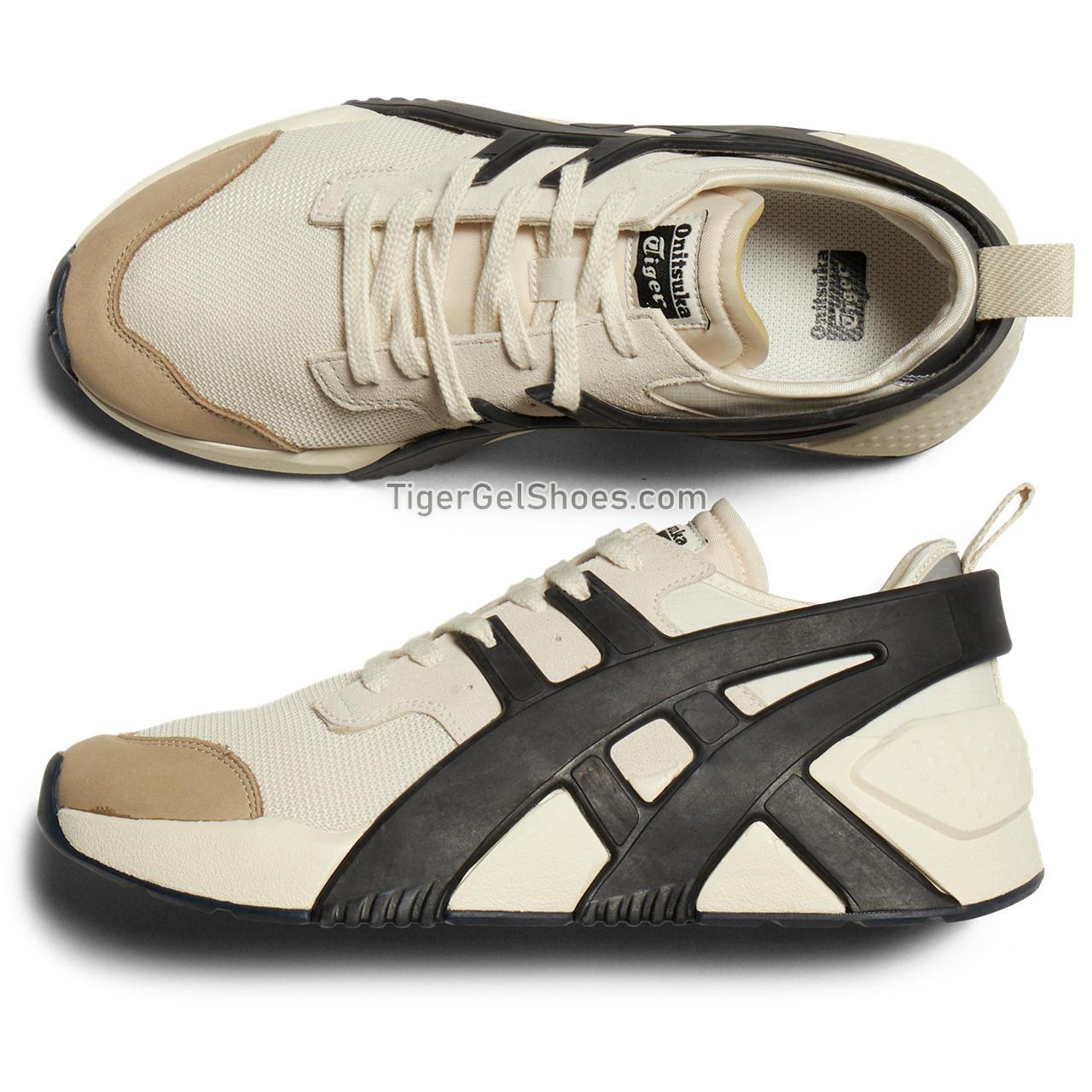 Onitsuka Tiger Big Logo Trainer 2.0 Birch/Black 1183A795-200 Mens Womens Shoes
