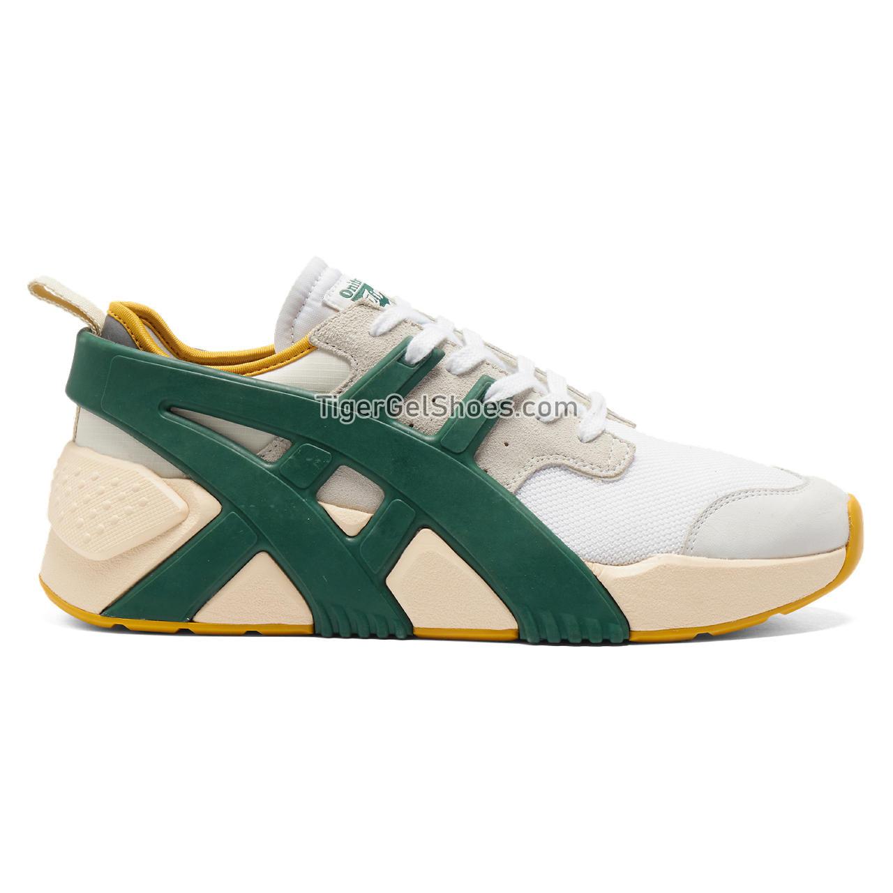 Onitsuka Tiger Big Logo Trainer 2.0 White/Pine-green 1183A795-102 Mens Womens Shoes