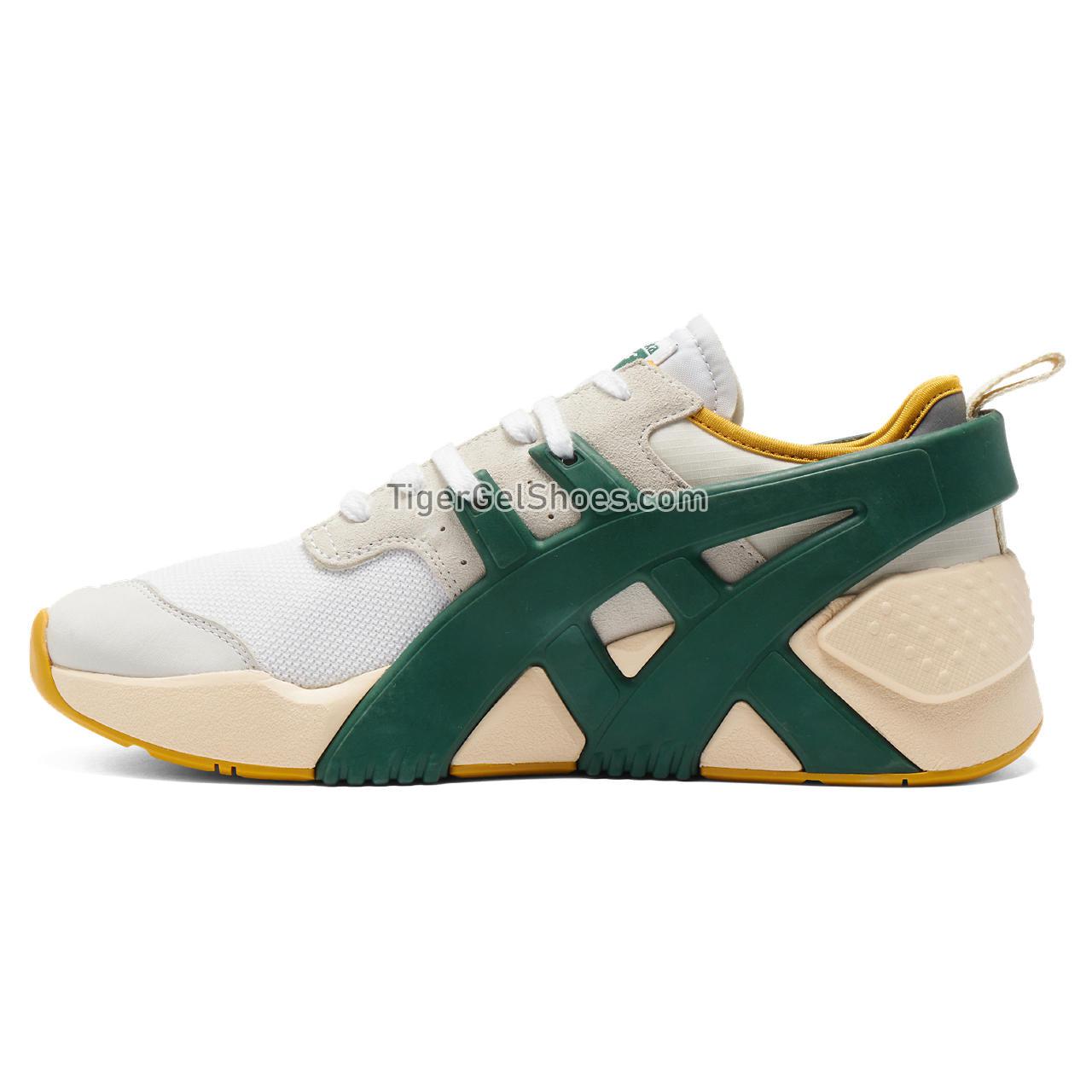 Onitsuka Tiger Big Logo Trainer 2.0 White/Pine-green 1183A795-102 Mens Womens Shoes