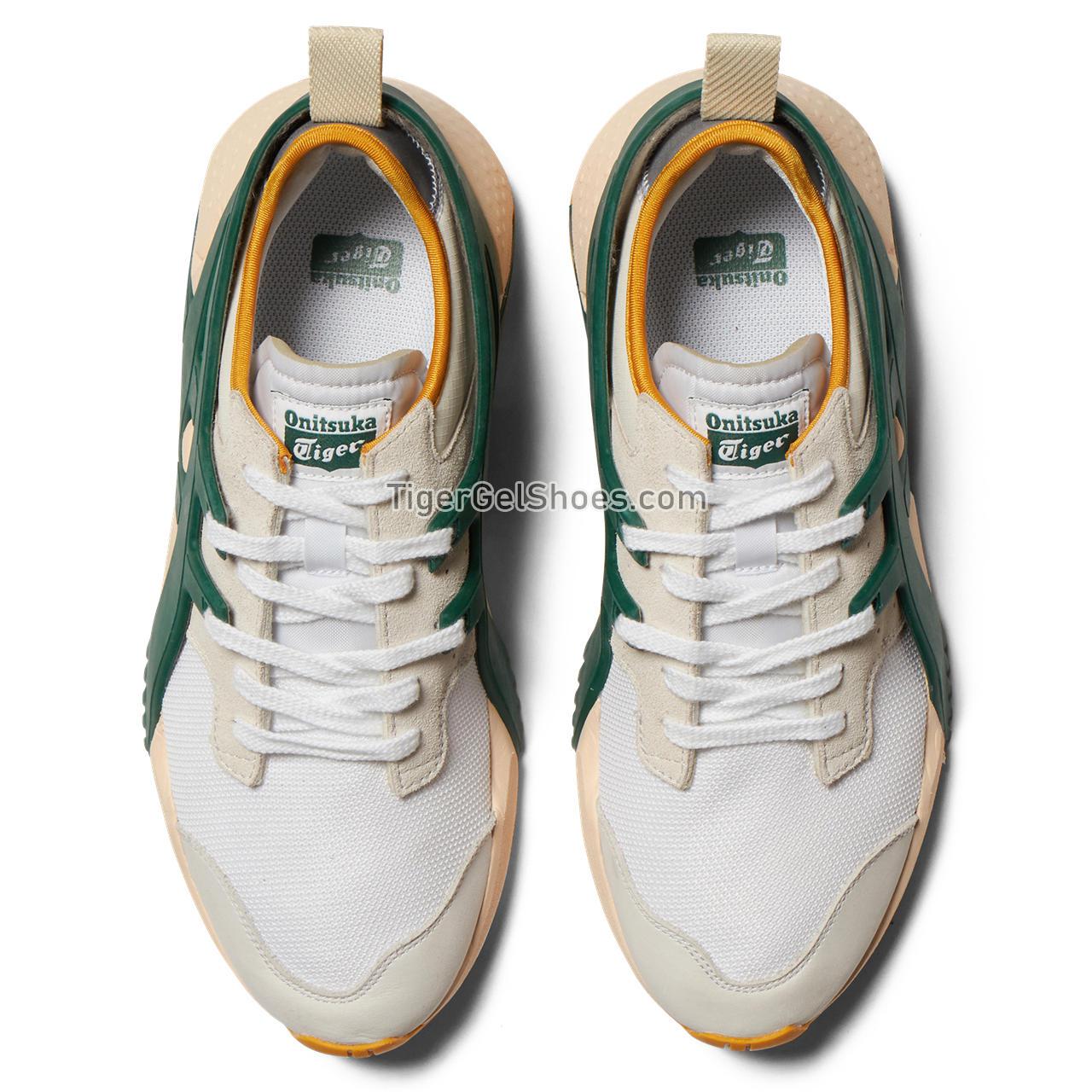Onitsuka Tiger Big Logo Trainer 2.0 White/Pine-green 1183A795-102 Mens Womens Shoes