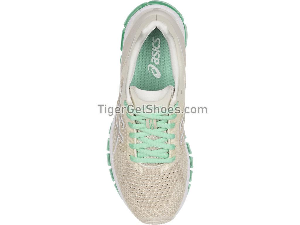 Asics GEL-Quantum 360 Knit Birch/Cream/Ice Green T778N-0200 Womens Running Shoes
