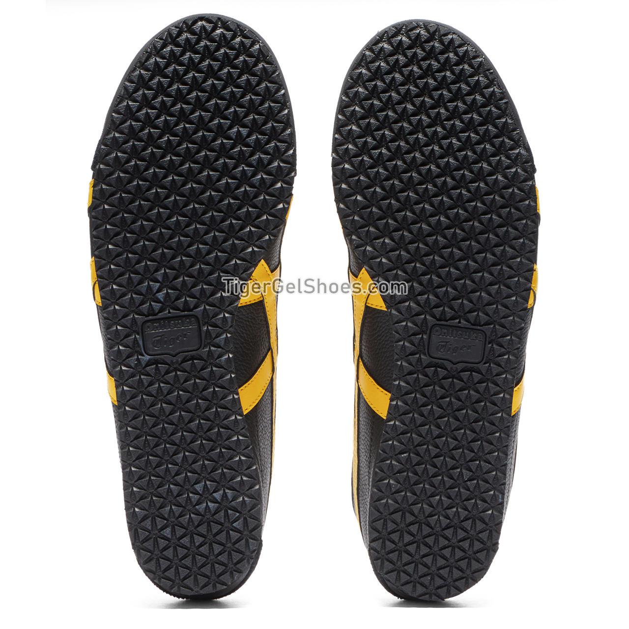 Onitsuka Tiger Mexico 66 Black/Yellow 1183A201-003 Mens Womens Shoes