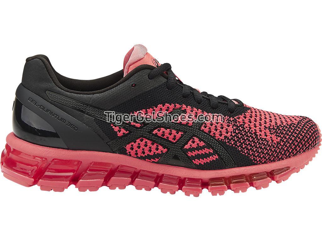 Asics GEL-Quantum 360 Knit Peach/Black/Onyx T778N-7690 Womens Running Shoes