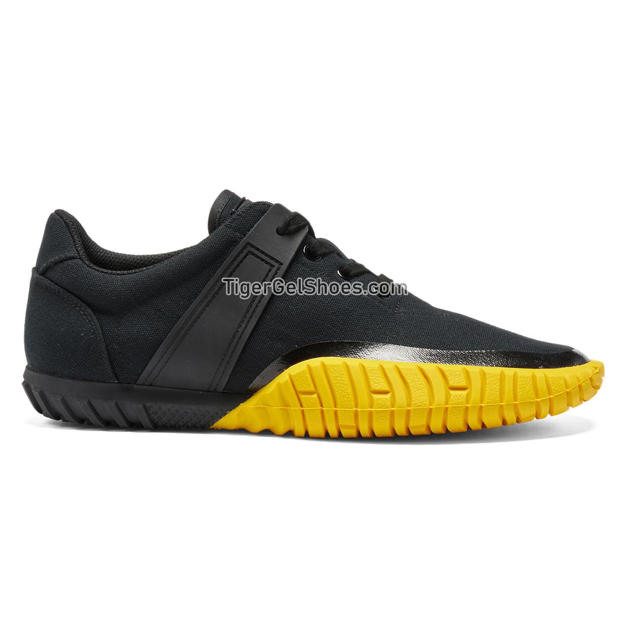 Onitsuka Tiger Duck Tiger Black/Tai-chi-yellow 1183C166-001 Mens Womens Shoes