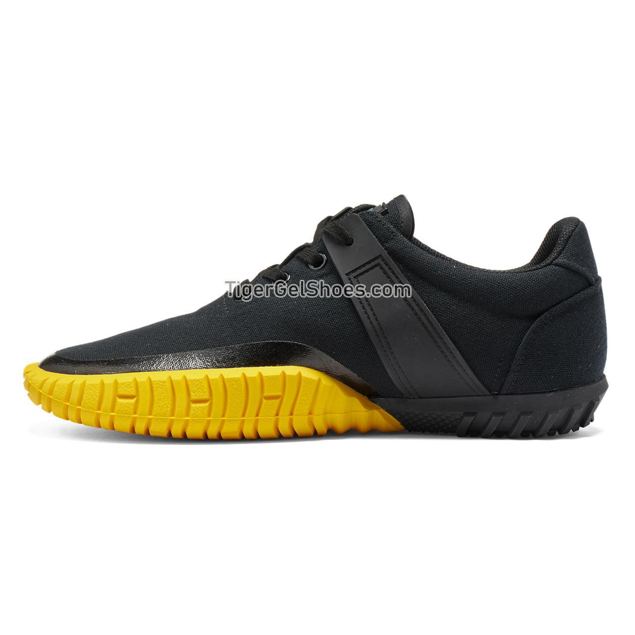 Onitsuka Tiger Duck Tiger Black/Tai-chi-yellow 1183C166-001 Mens Womens Shoes