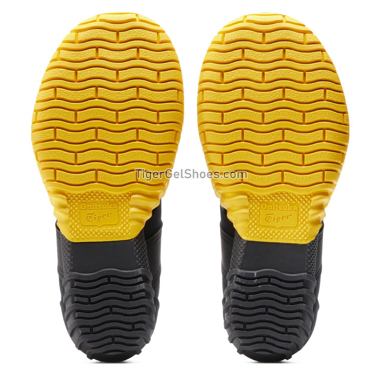 Onitsuka Tiger Duck Tiger Black/Tai-chi-yellow 1183C166-001 Mens Womens Shoes