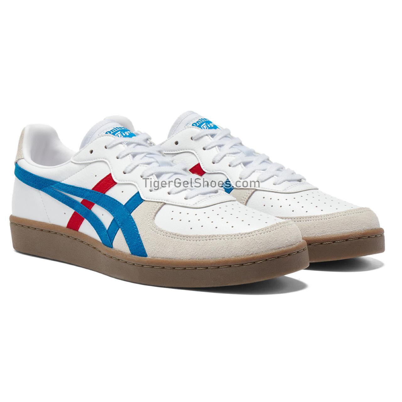 Onitsuka Tiger GSM White/Directoire-blue 1183A353-129 Mens Womens Shoes