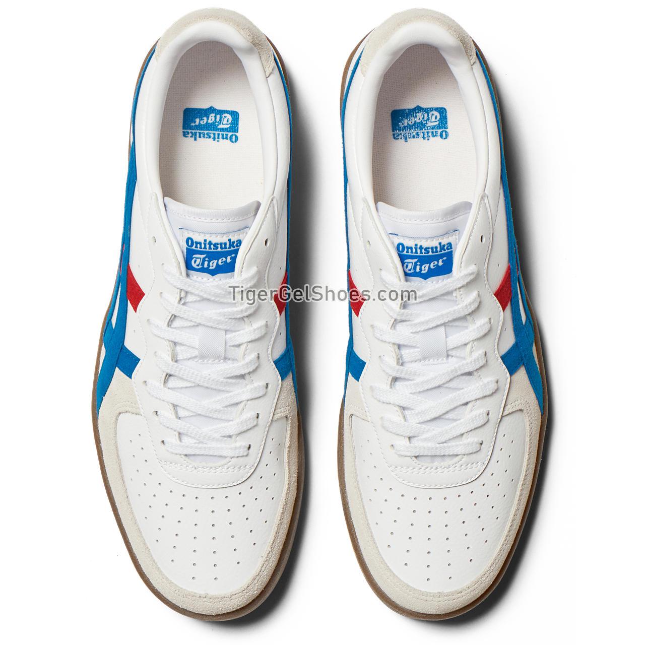 Onitsuka Tiger GSM White/Directoire-blue 1183A353-129 Mens Womens Shoes