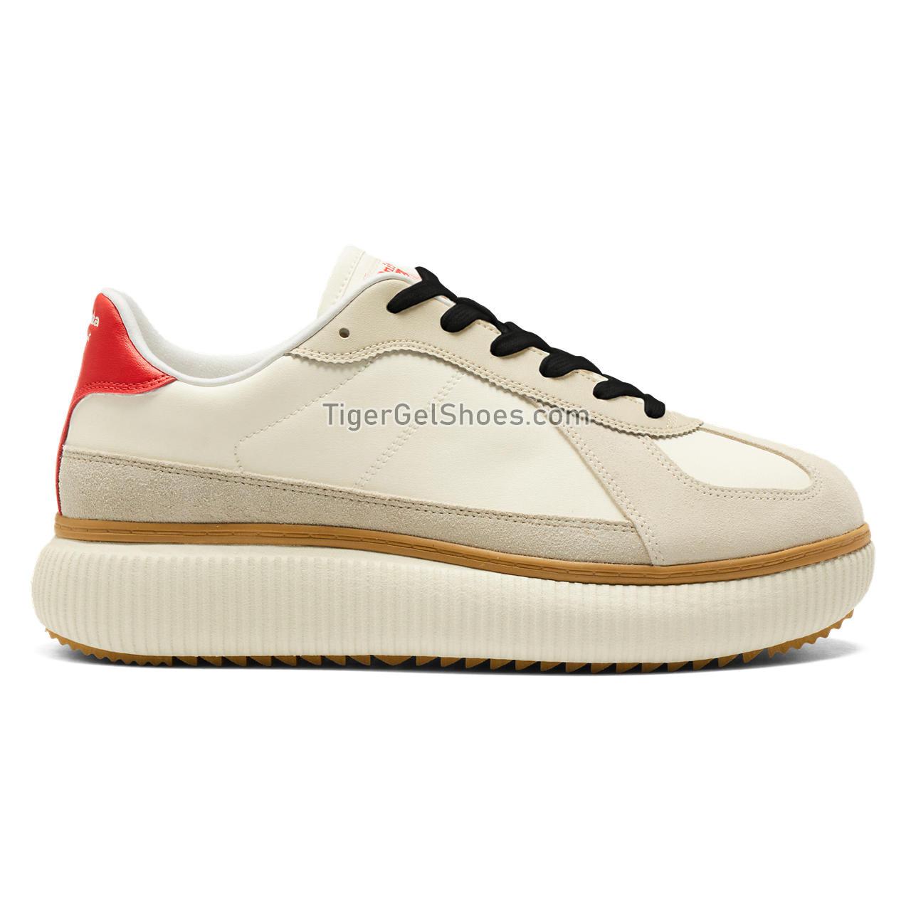 Onitsuka Tiger Delecity Cream/Fiery-red 1183B874-104 Mens Womens Shoes