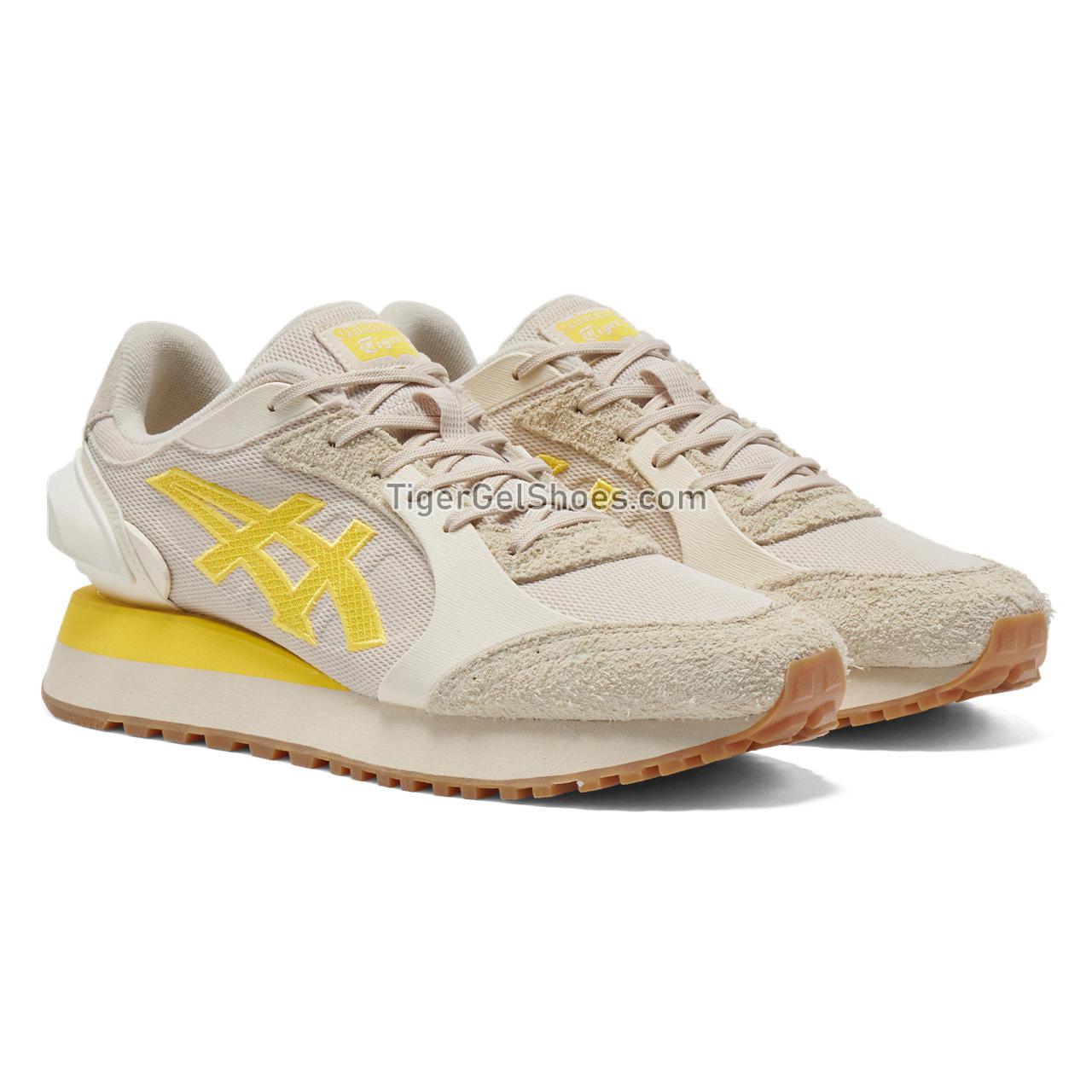 Onitsuka Tiger Moage Co Mineral-beige/Vibrant-yellow 1183B555-250 Mens Womens Shoes