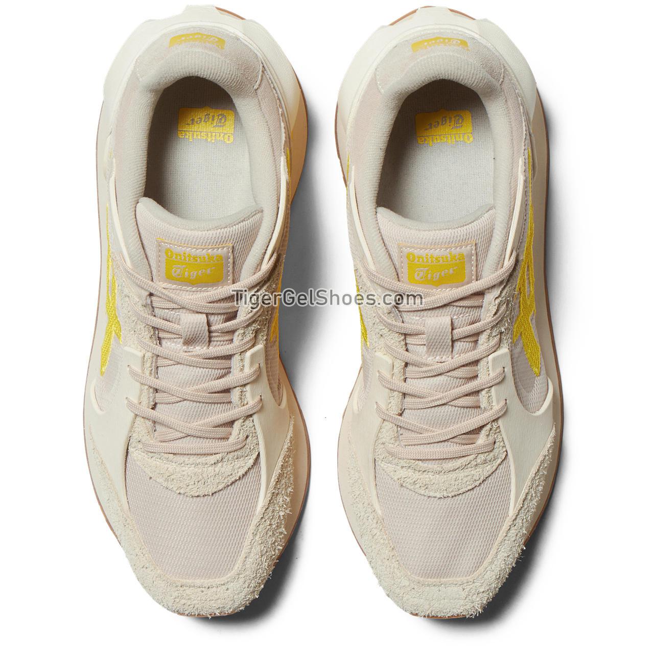 Onitsuka Tiger Moage Co Mineral-beige/Vibrant-yellow 1183B555-250 Mens Womens Shoes