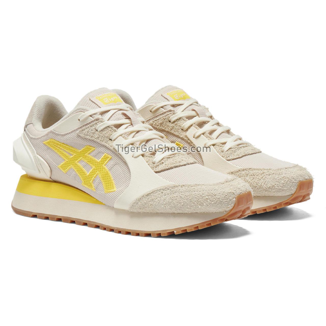 Onitsuka Tiger Moage Co Mineral-beige/Vibrant-yellow 1183B555-250 Mens Womens Shoes