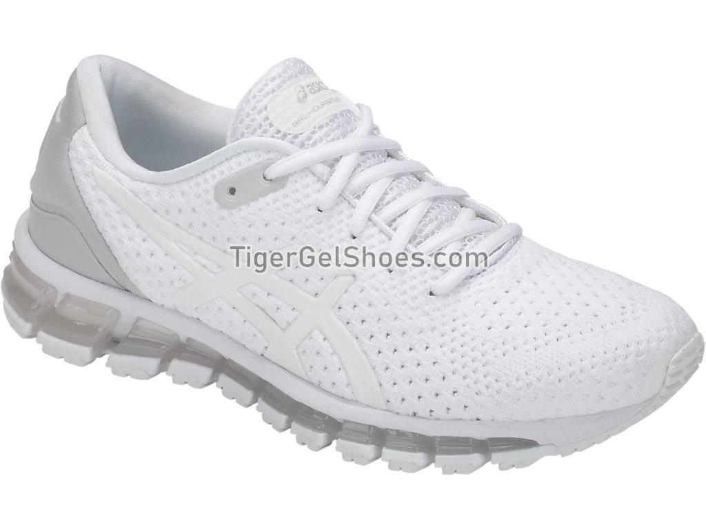 Asics GEL-Quantum 360 Knit White/White T890N-100 Womens Running Shoes