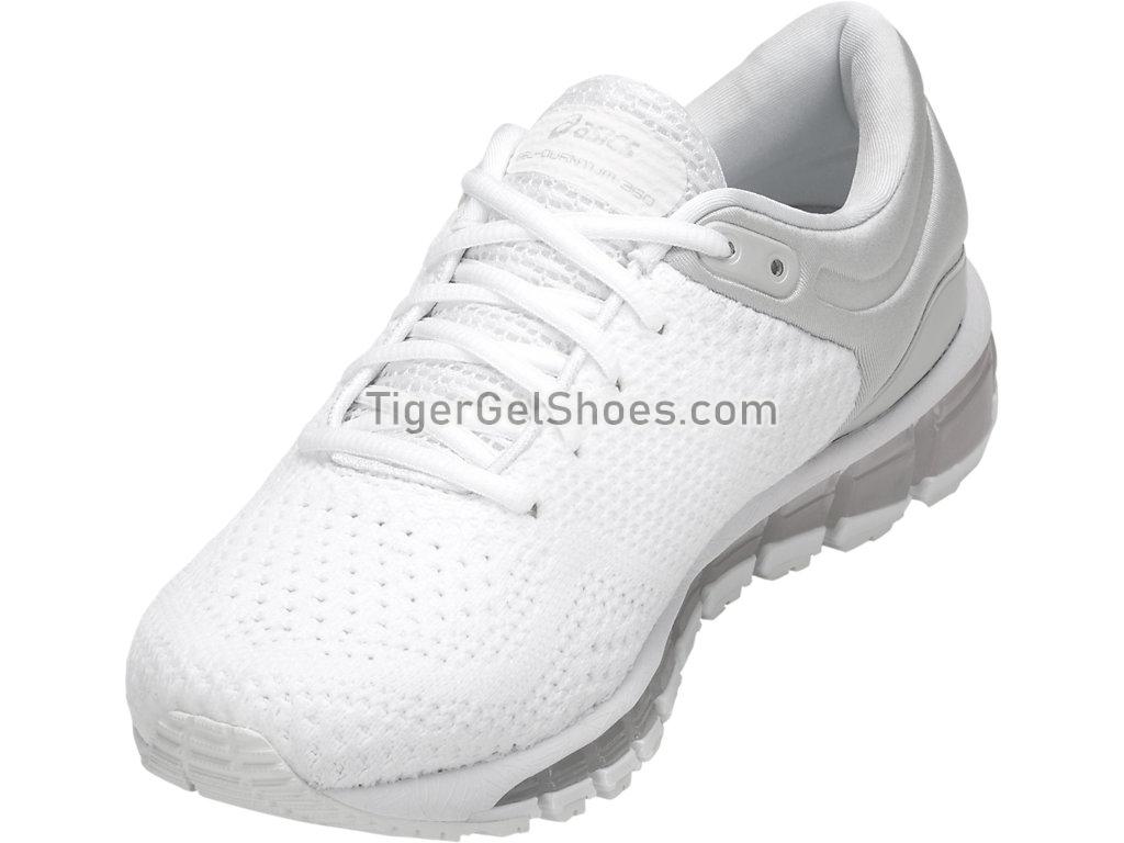 Asics GEL-Quantum 360 Knit White/White T890N-100 Womens Running Shoes