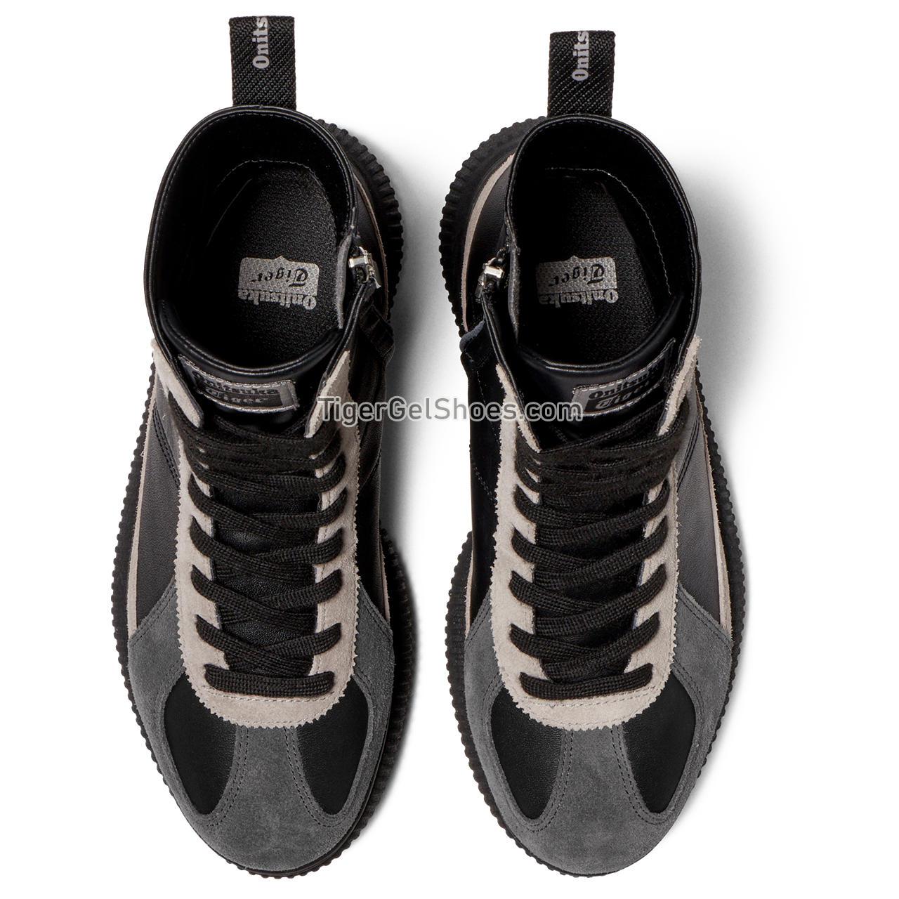 Onitsuka Tiger Delecity Boot Black/Black 1183C158-001 Mens Womens Shoes