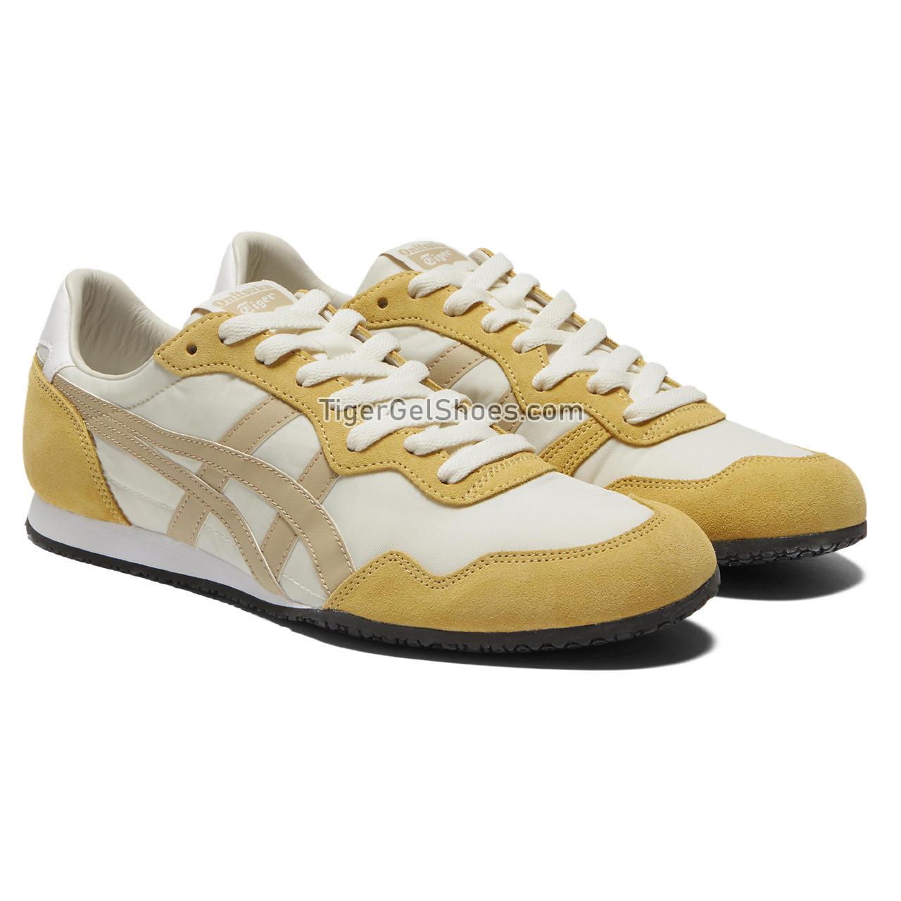 Onitsuka Tiger Serrano Ivory/Wood-crepe 1183B400-753 Mens Womens Shoes