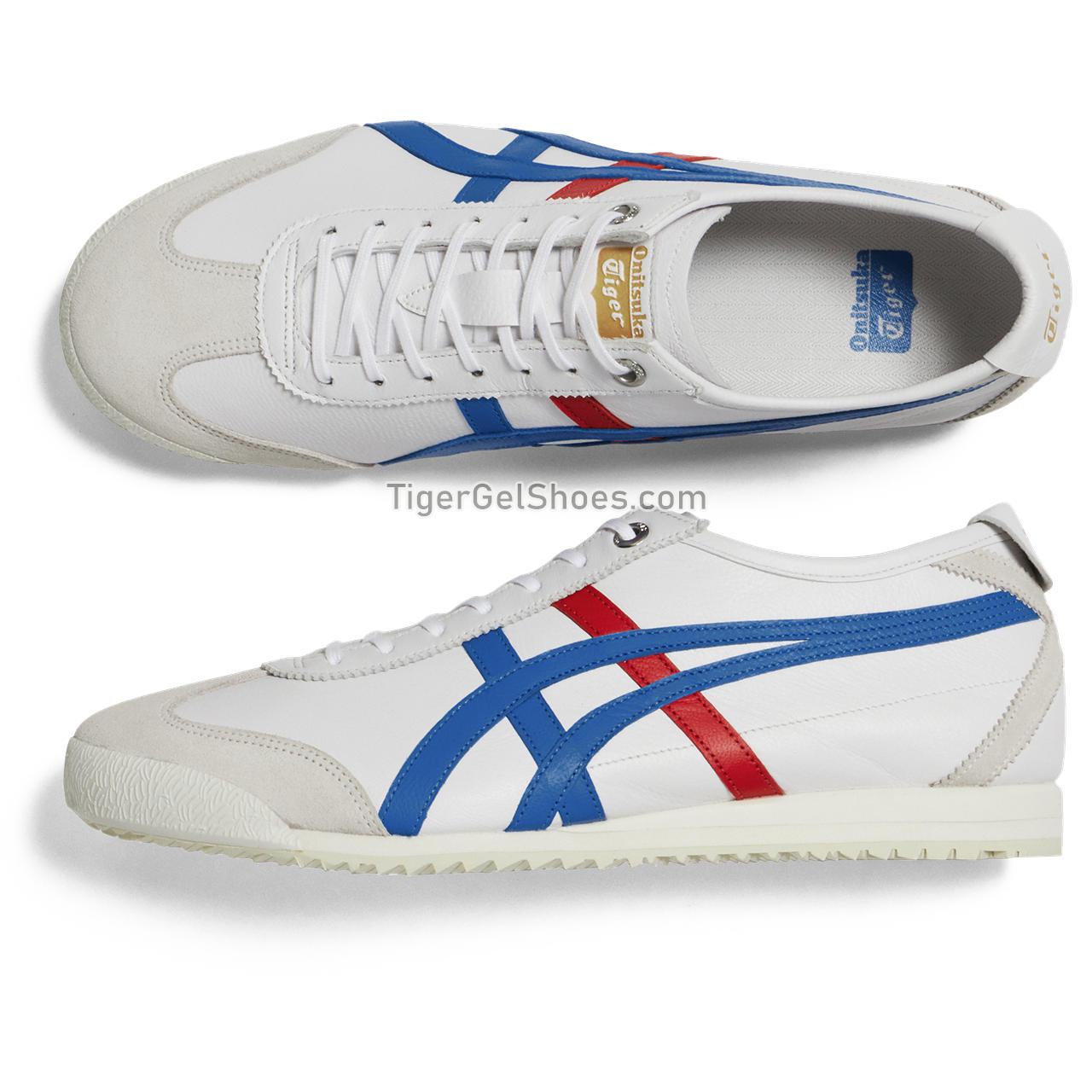 Onitsuka Tiger Mexico 66 Sd White/Directoire-blue 1183A872-113 Mens Womens Shoes