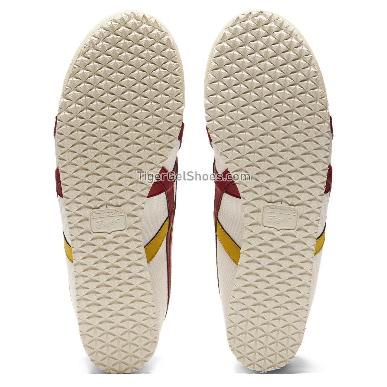 Onitsuka Tiger Mexico 66 Slip-on Cream/Beet-juice 1183A360-123 Mens Womens Shoes